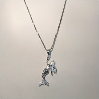 Product thumbnail: Mermaid Necklace with CZ