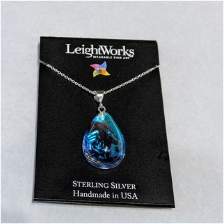 Product thumbnail: Crystal Pear Shaped LeightWorks Pendant