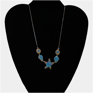Product thumbnail: Starfish and Shells With Opal