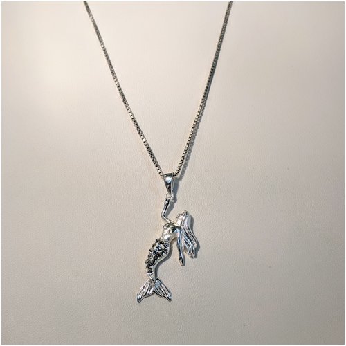 Mermaid Necklace with CZ