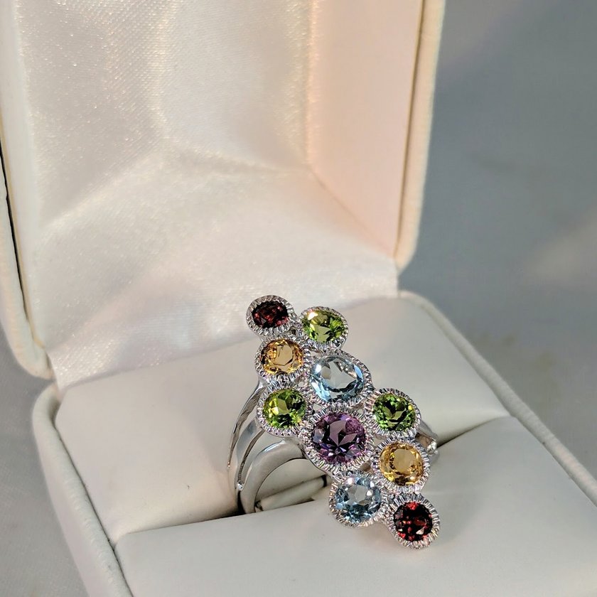 Multi Stone Ring
