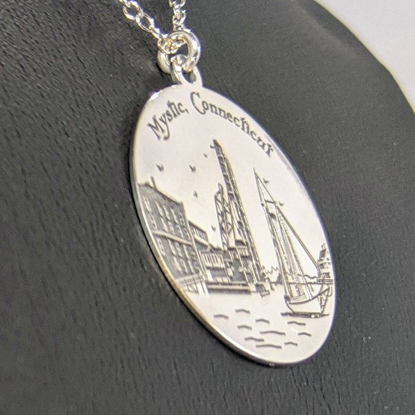 Mystic Scene with Drawbridge