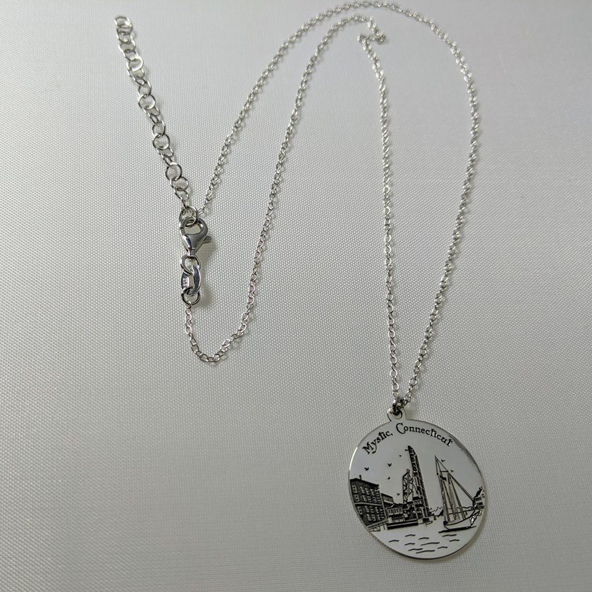 Mystic Scene with Drawbridge